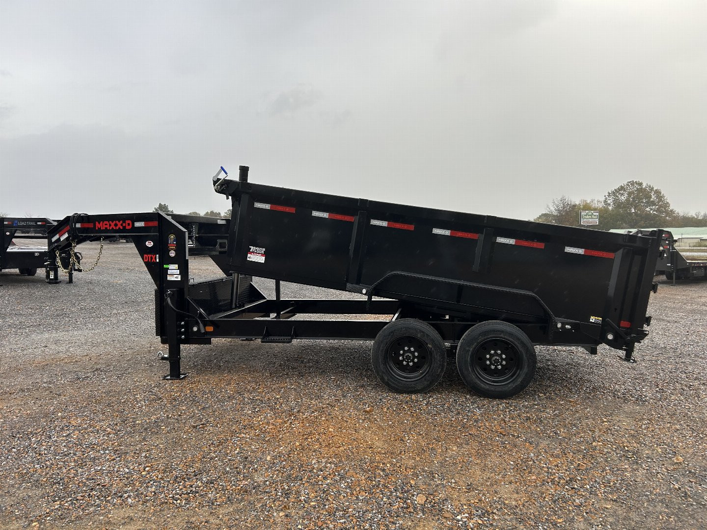 New 2025 MAXXD Gooseneck Dump Trailer | 14' x 83" 18K GVWR