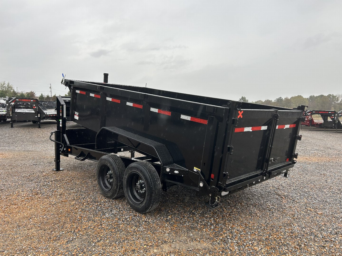 New 2025 MAXXD Gooseneck Dump Trailer | 14' x 83" 18K GVWR