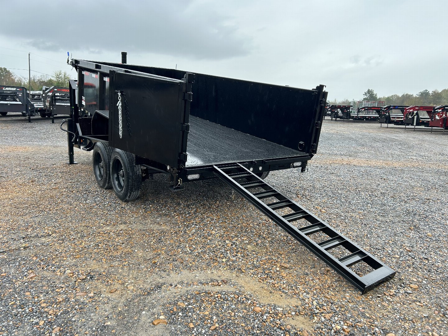 New 2025 MAXXD Gooseneck Dump Trailer | 14' x 83" 18K GVWR