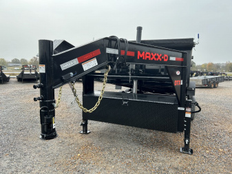 New 2025 MAXXD Gooseneck Dump Trailer | 14' x 83" 18K GVWR