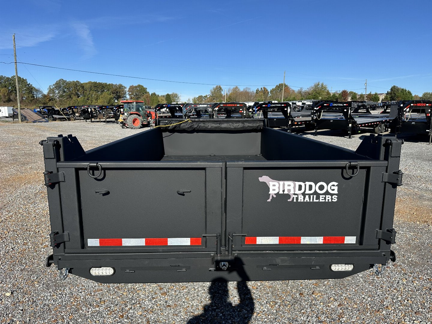 New 2025 Watchdog 7'x14' 14k Telescopic Dump Trailer