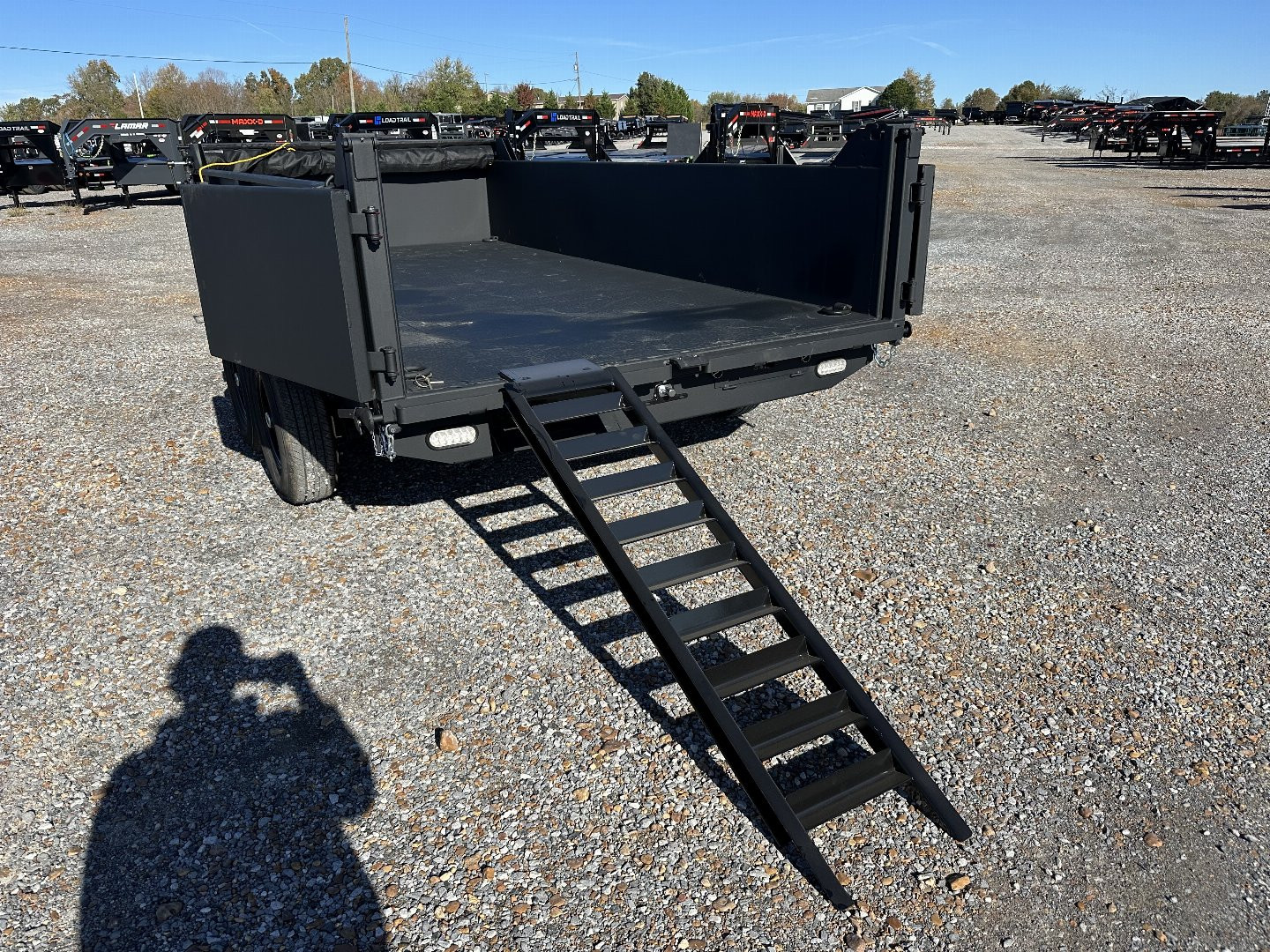 New 2025 Watchdog 7'x14' 14k Telescopic Dump Trailer