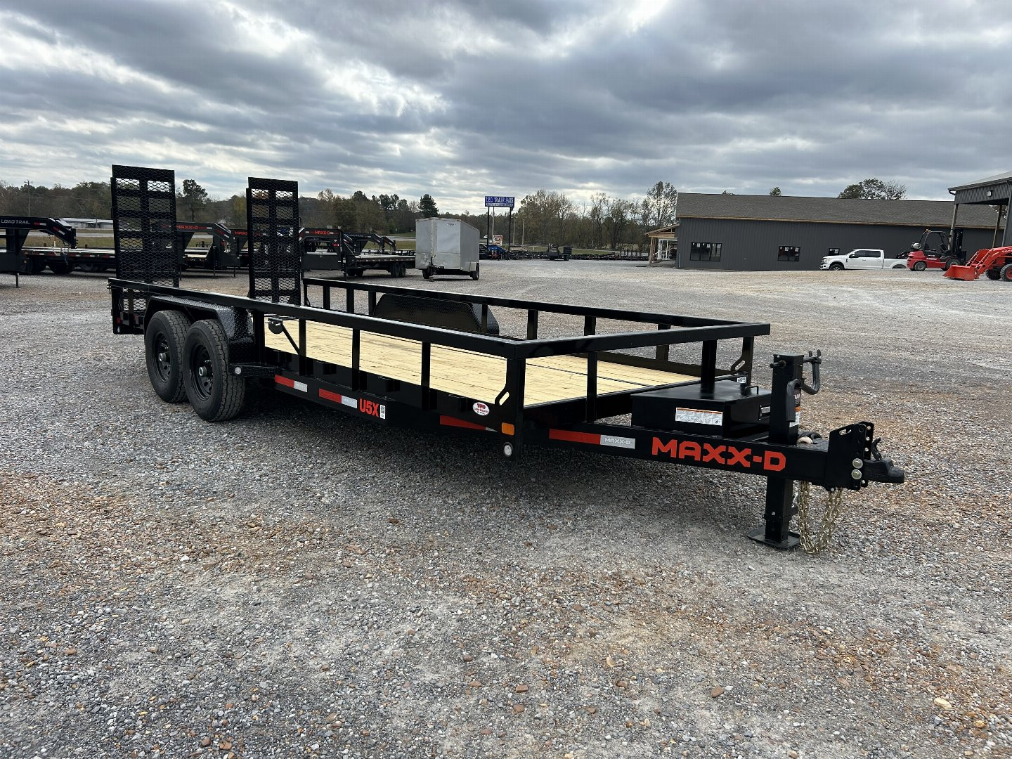 New 2025 MAXXD 83" X 20' 14k Equipment Trailer