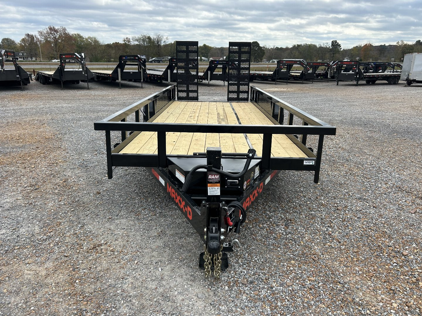 New 2025 MAXXD 83" X 20' 14k Equipment Trailer