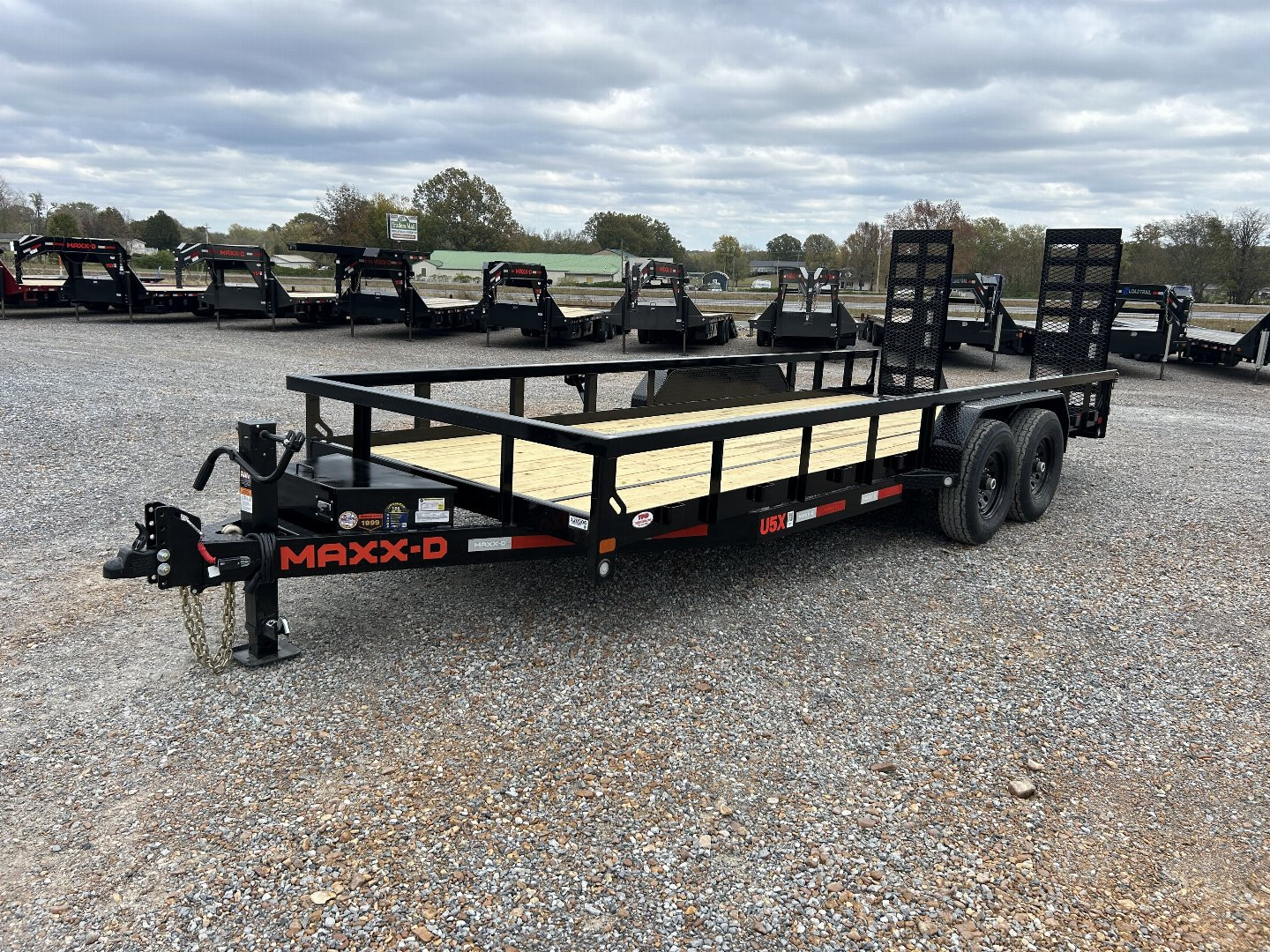New 2025 MAXXD 83" X 20' 14k Equipment Trailer