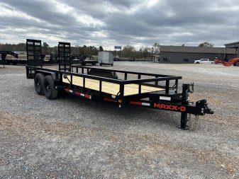 New 2025 MAXXD 83" X 20' 14k Equipment Trailer