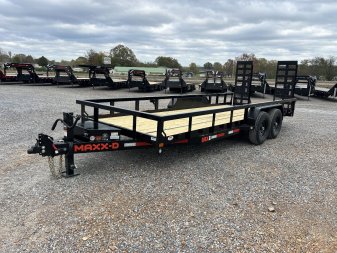 New 2025 MAXXD 83" X 20' 14k Equipment Trailer