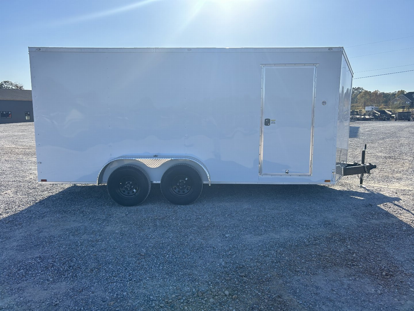 New 2025 Spartan 7'x16' 7k Enclosed Trailer