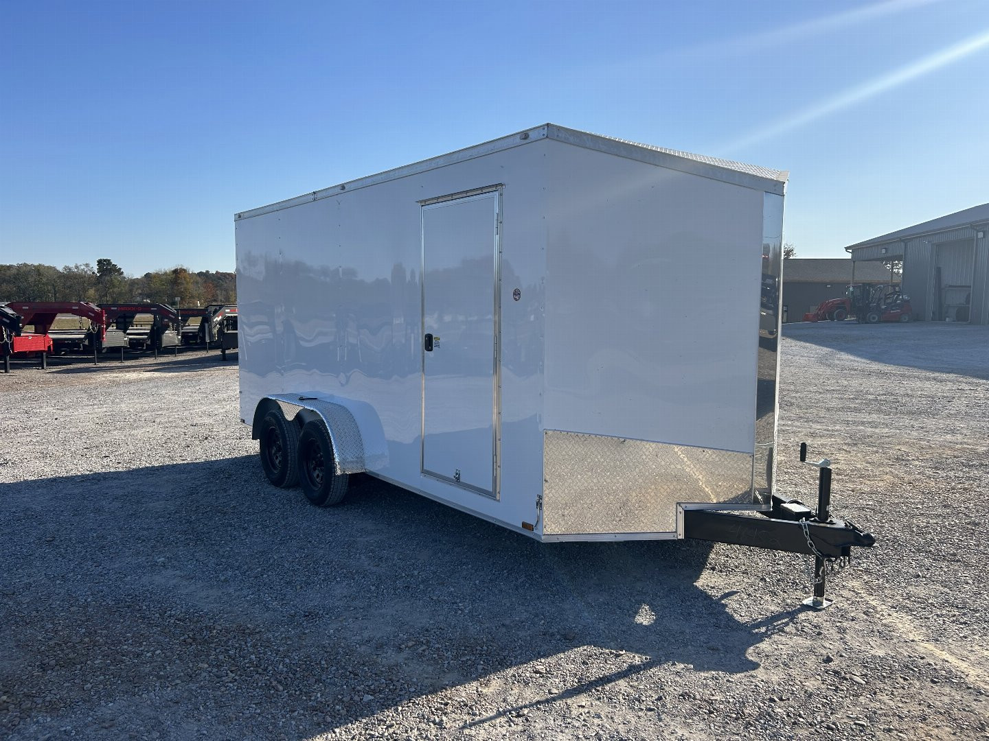 New 2025 Spartan 7'x16' 7k Enclosed Trailer