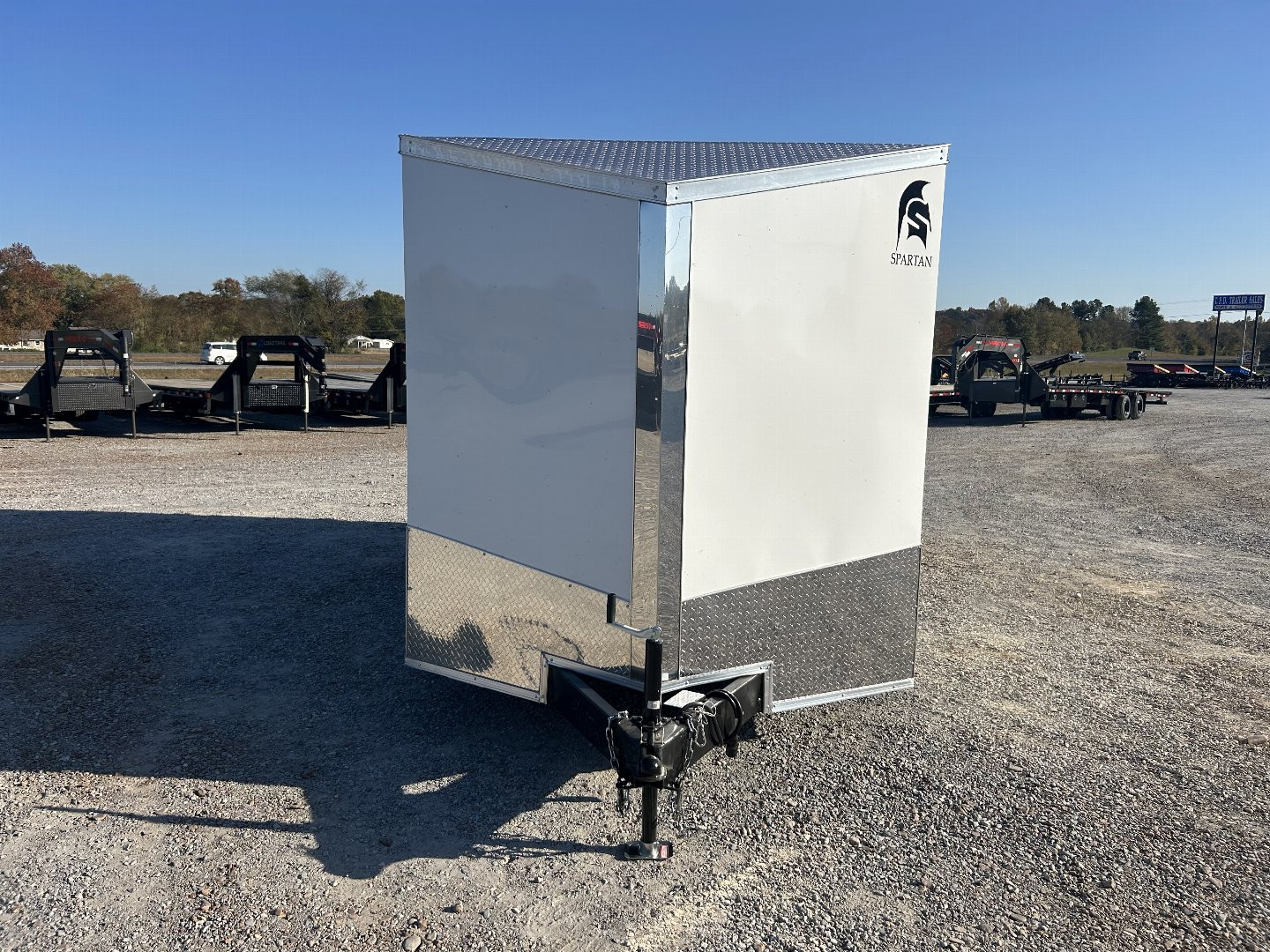 New 2025 Spartan 7'x16' 7k Enclosed Trailer