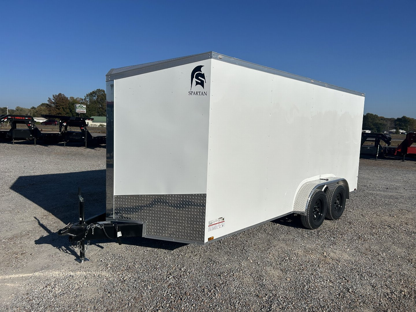 New 2025 Spartan 7'x16' 7k Enclosed Trailer