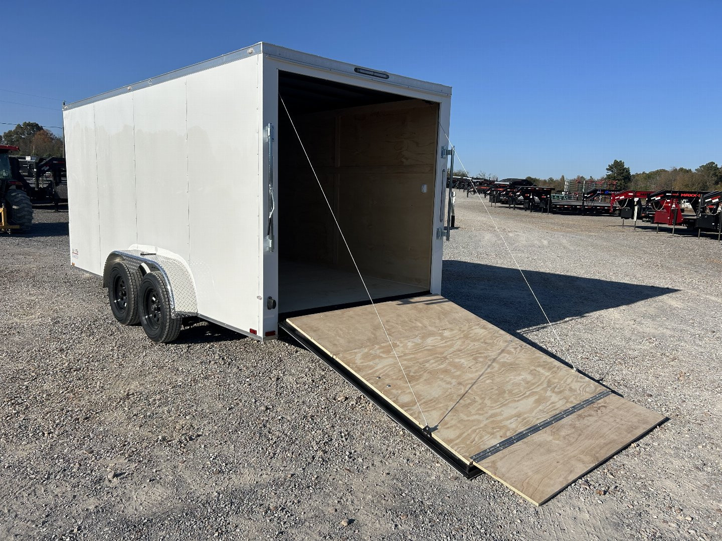 New 2025 Spartan 7'x16' 7k Enclosed Trailer