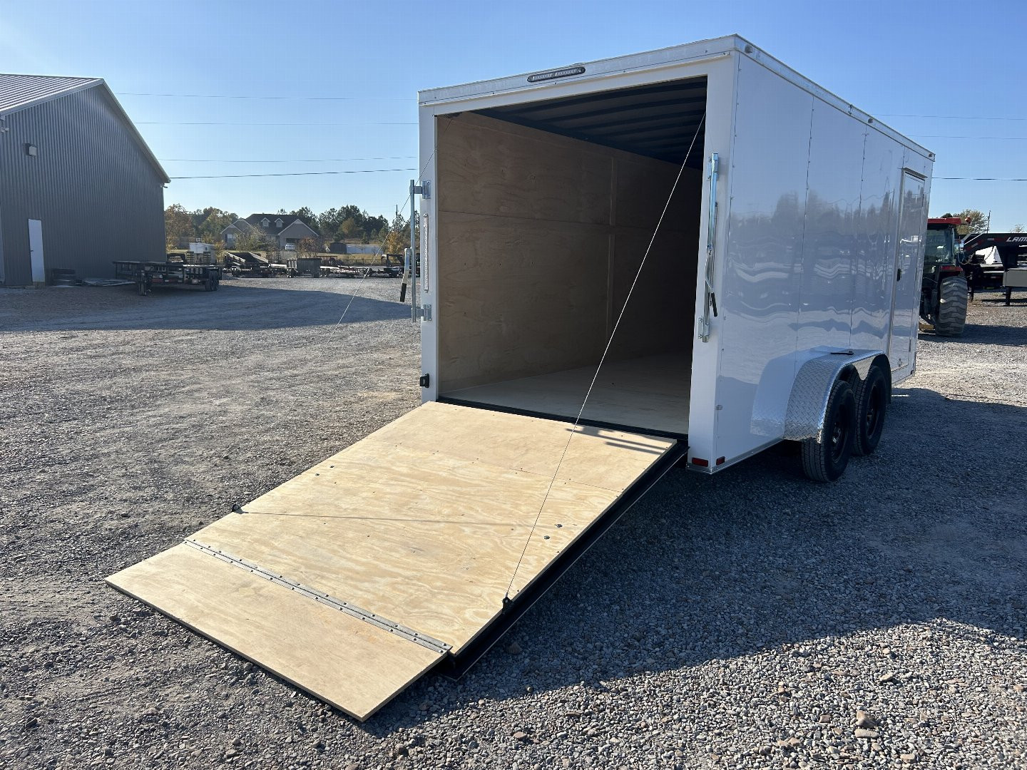 New 2025 Spartan 7'x16' 7k Enclosed Trailer