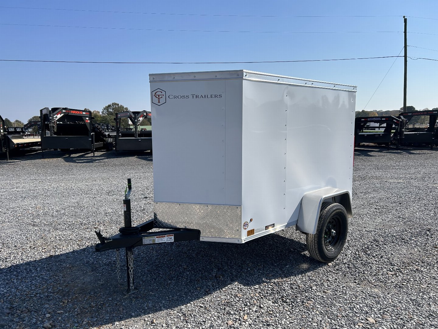 New 2025 Cross Trailers 4'X6' Enclosed Trailer