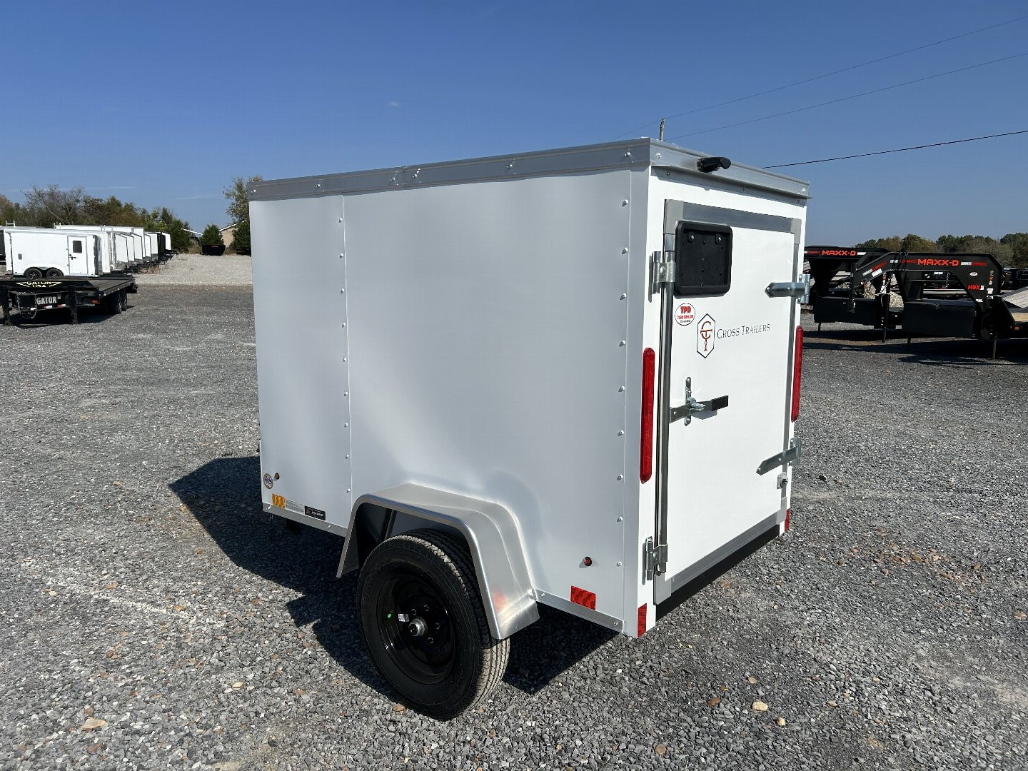 New 2025 Cross Trailers 4'X6' Enclosed Trailer