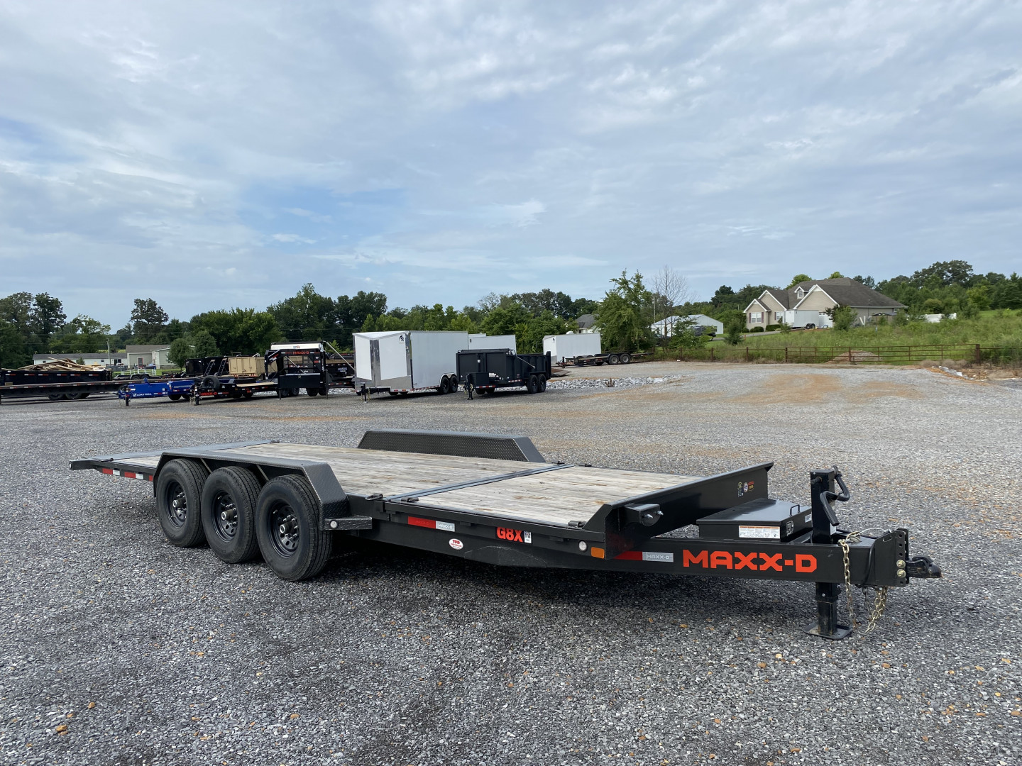 Used 2024 MAXXD 83" X 24' 21K Tilt Equipment Trailer