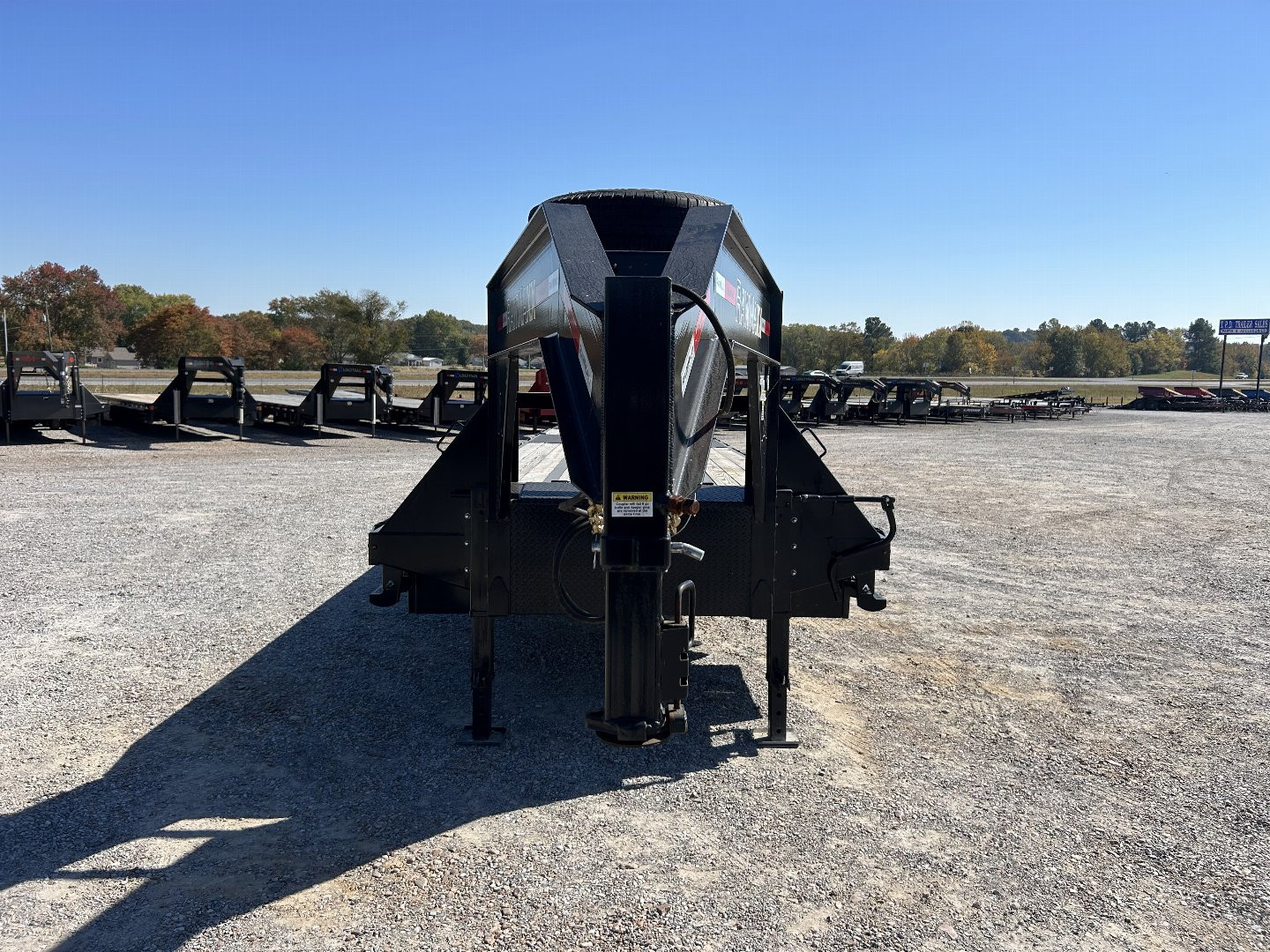 Used 2024 RawMaxx 102"x40' 23.9k Gooseneck Flatbed Trailer