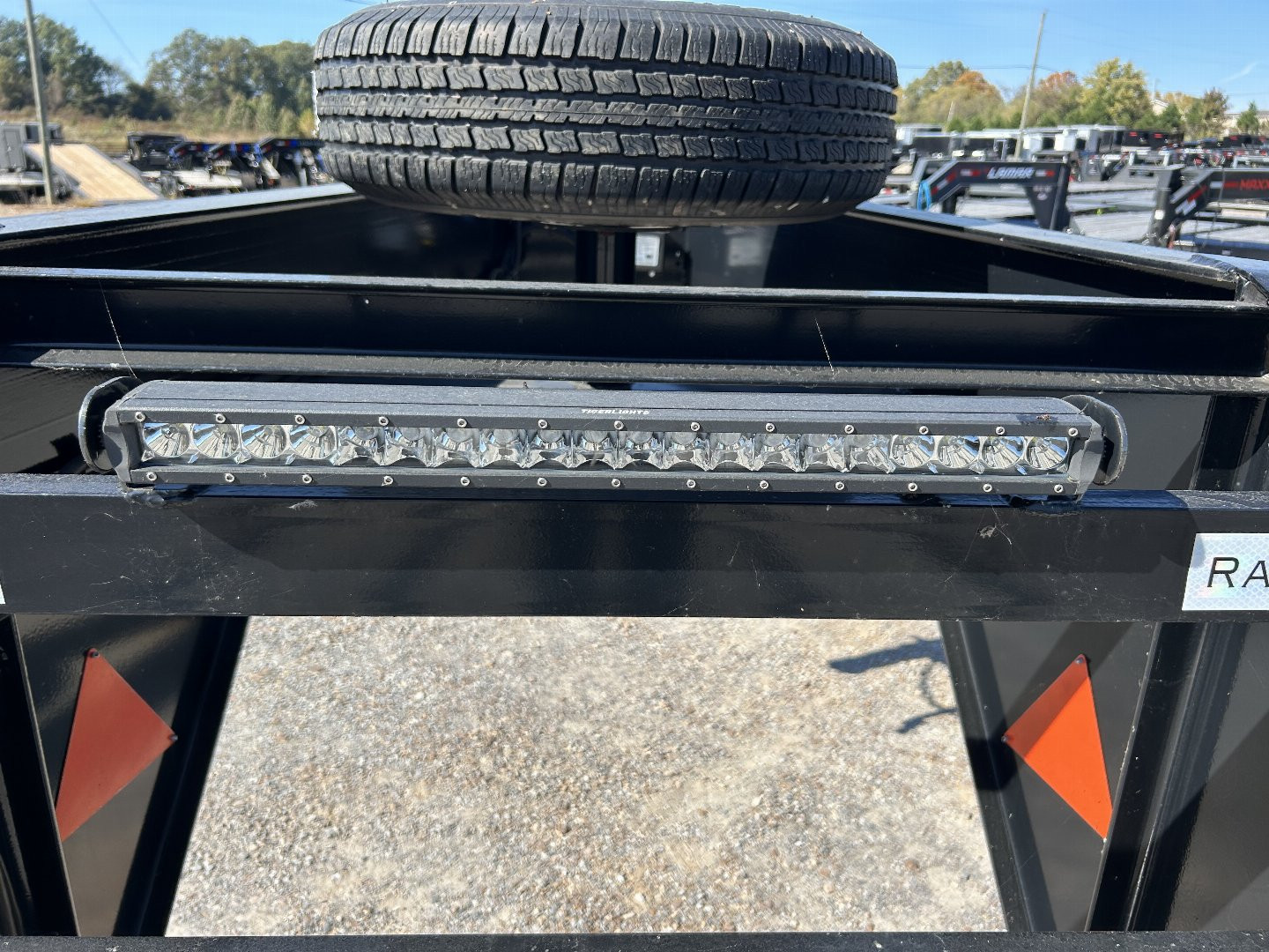 Used 2024 RawMaxx 102"x40' 23.9k Gooseneck Flatbed Trailer