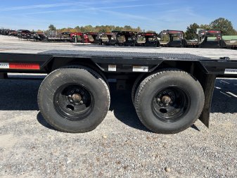 Used 2024 RawMaxx 102"x40' 23.9k Gooseneck Flatbed Trailer