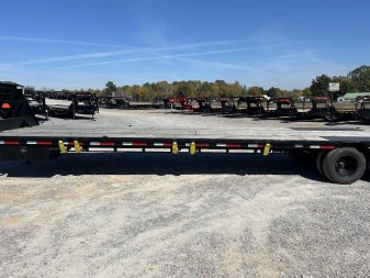 Used 2024 RawMaxx 102"x40' 23.9k Gooseneck Flatbed Trailer