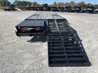 Used 2024 RawMaxx 102"x40' 23.9k Gooseneck Flatbed Trailer