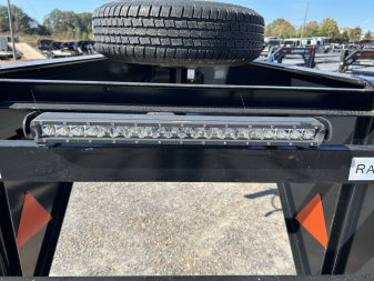 Used 2024 RawMaxx 102"x40' 23.9k Gooseneck Flatbed Trailer