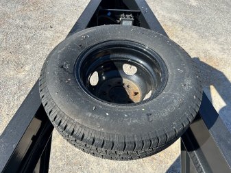 Used 2024 RawMaxx 102"x40' 23.9k Gooseneck Flatbed Trailer