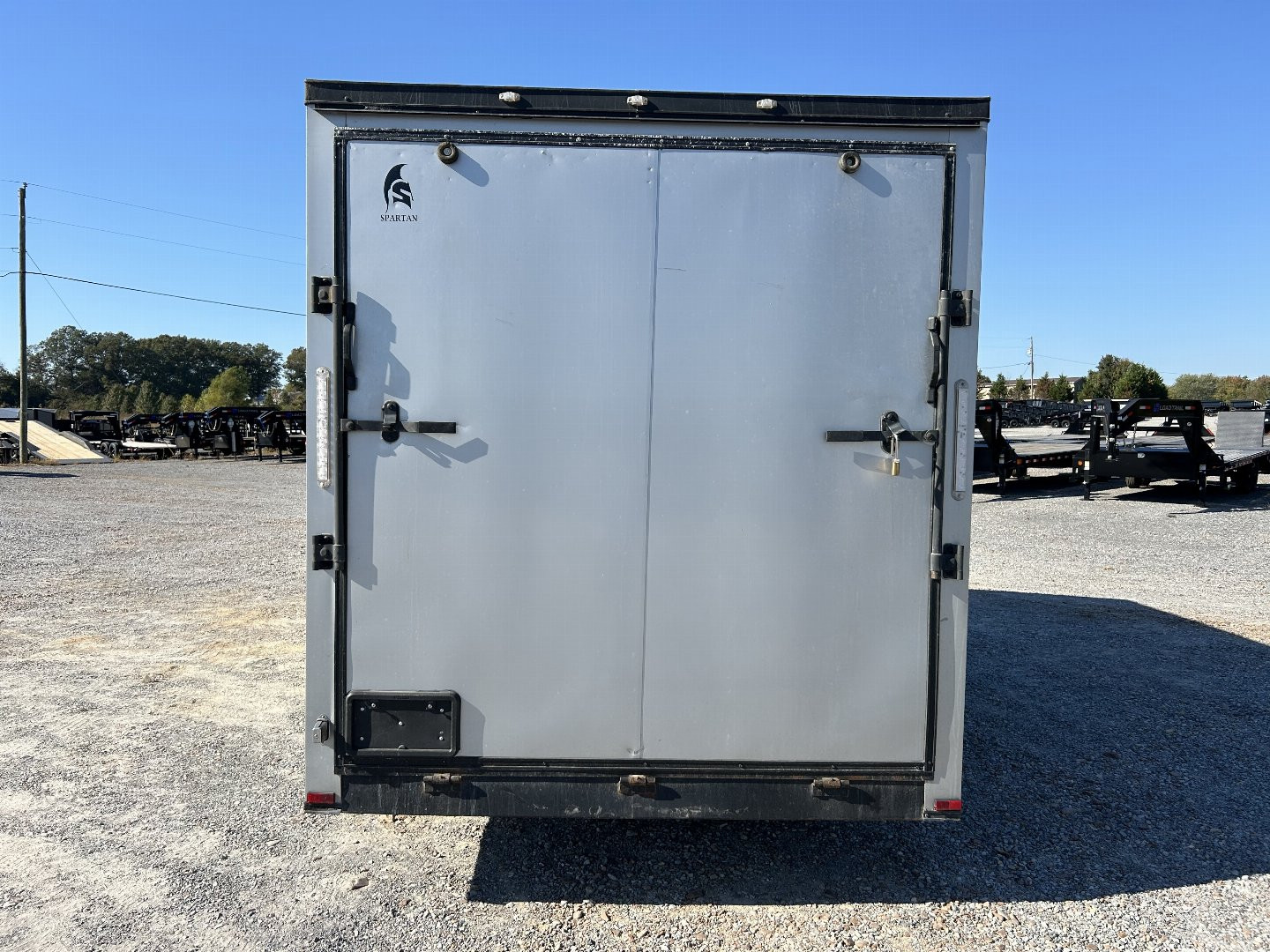 Used 2021 Spartan 7'x16' 7k Enclosed Trailer