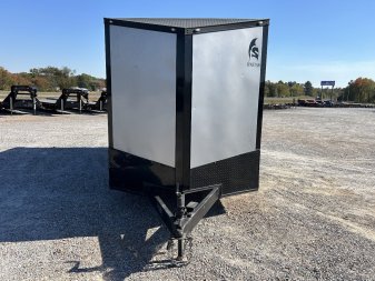 Used 2021 Spartan 7'x16' 7k Enclosed Trailer