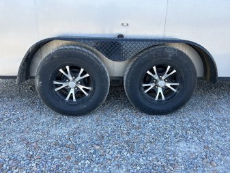 Used 2021 Spartan 7'x16' 7k Enclosed Trailer