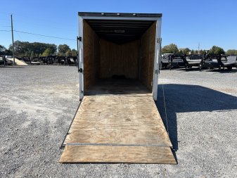 Used 2021 Spartan 7'x16' 7k Enclosed Trailer