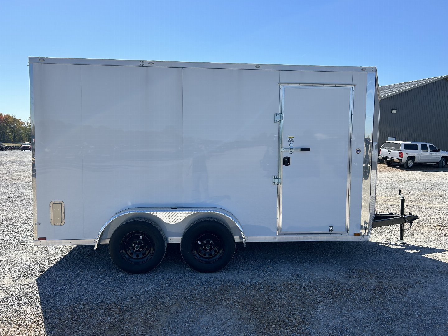 New 2025 Spartan 7'x14' 7k Enclosed Trailer *SCREWLESS POLYCORE*