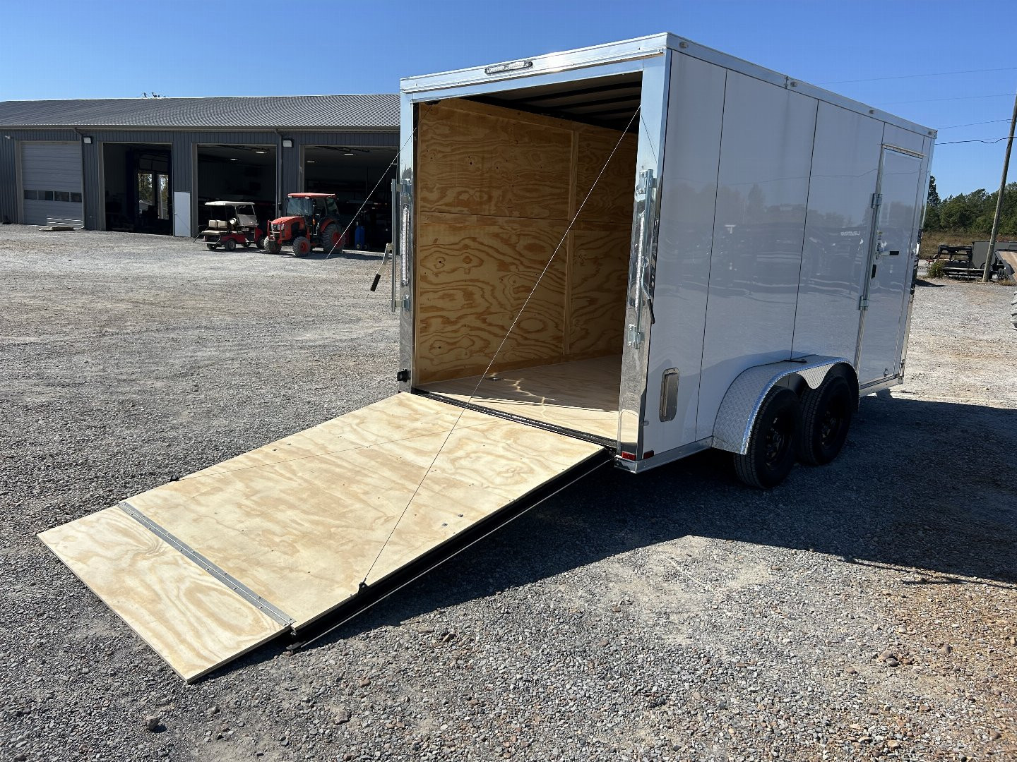 New 2025 Spartan 7'x14' 7k Enclosed Trailer *SCREWLESS POLYCORE*