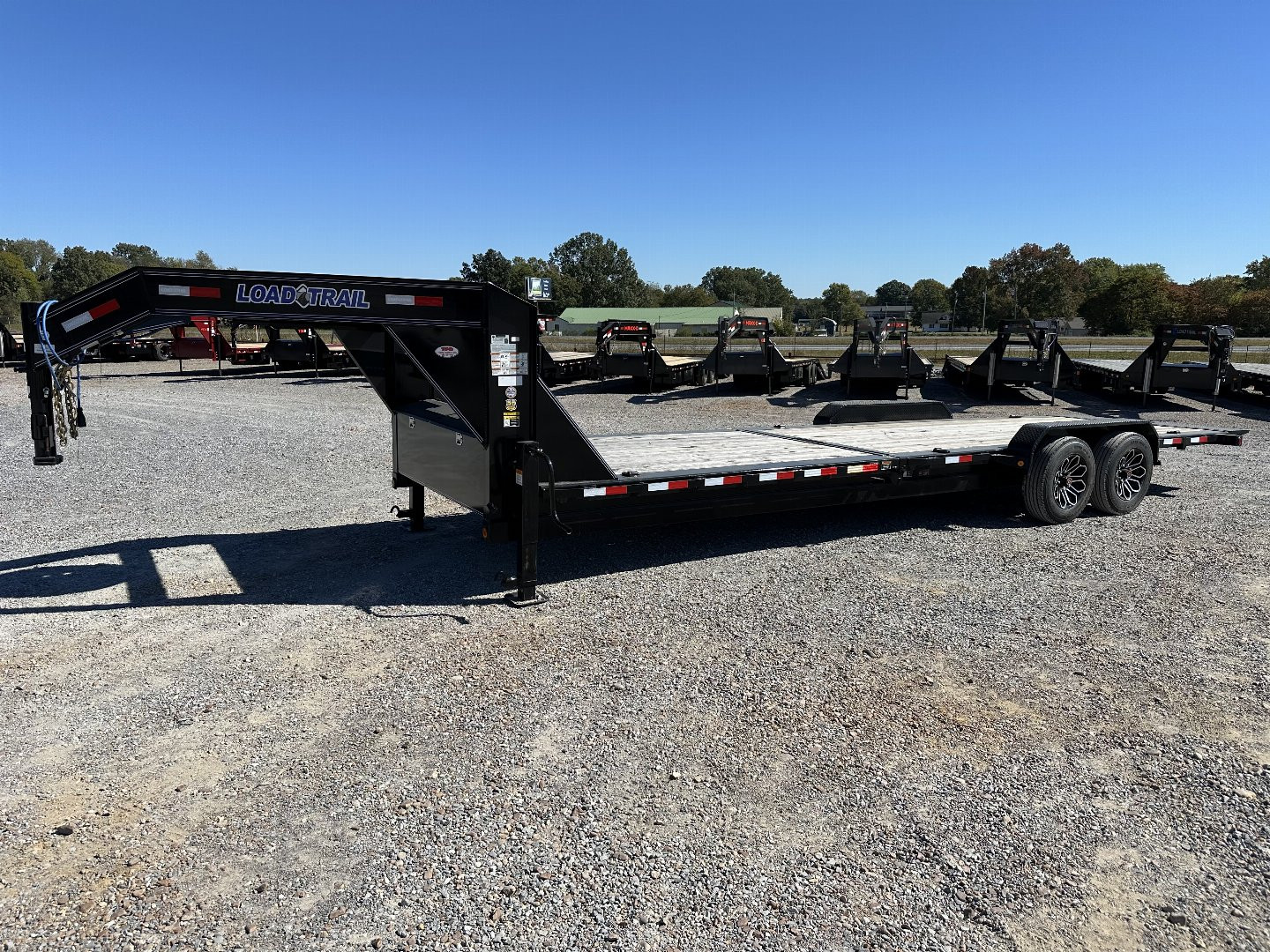 Used 2023 Load Trail 83"X26' 16K Gooseneck Tilt Trailer