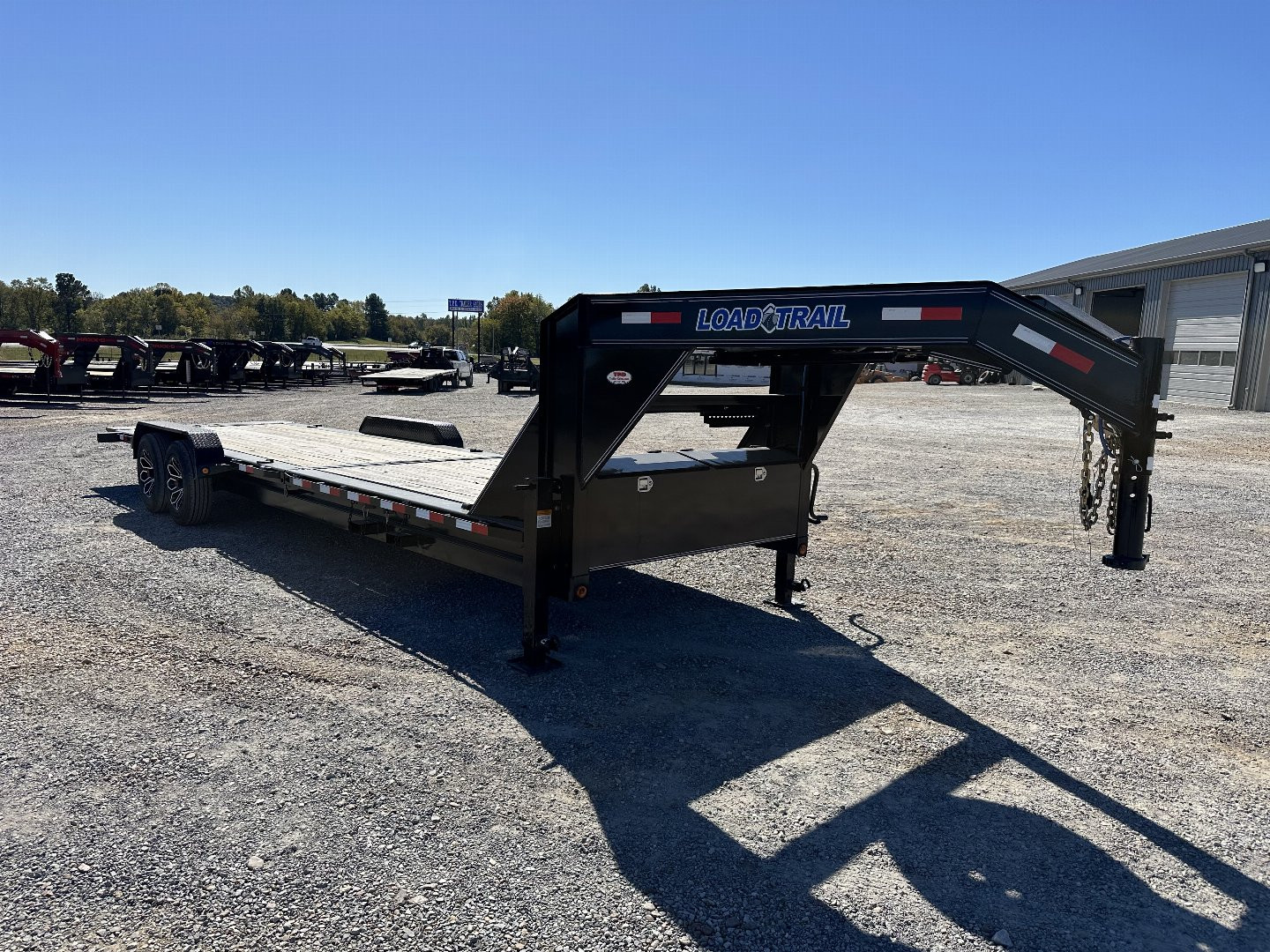 Used 2023 Load Trail 83"X26' 16K Gooseneck Tilt Trailer