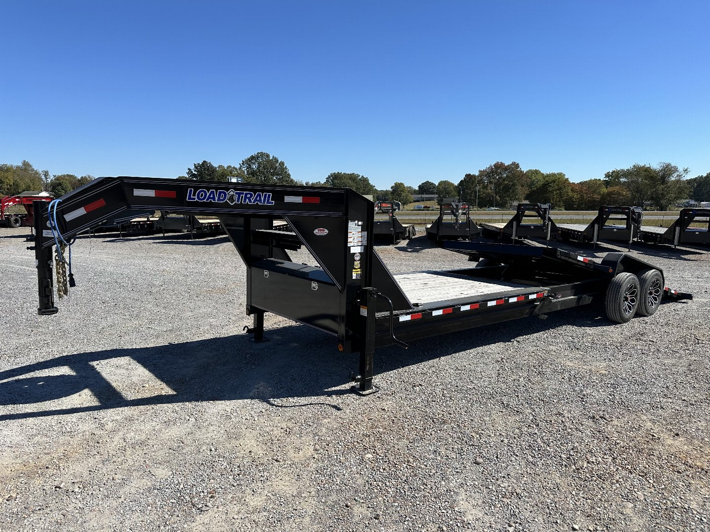 Used 2023 Load Trail 83"X26' 16K Gooseneck Tilt Trailer