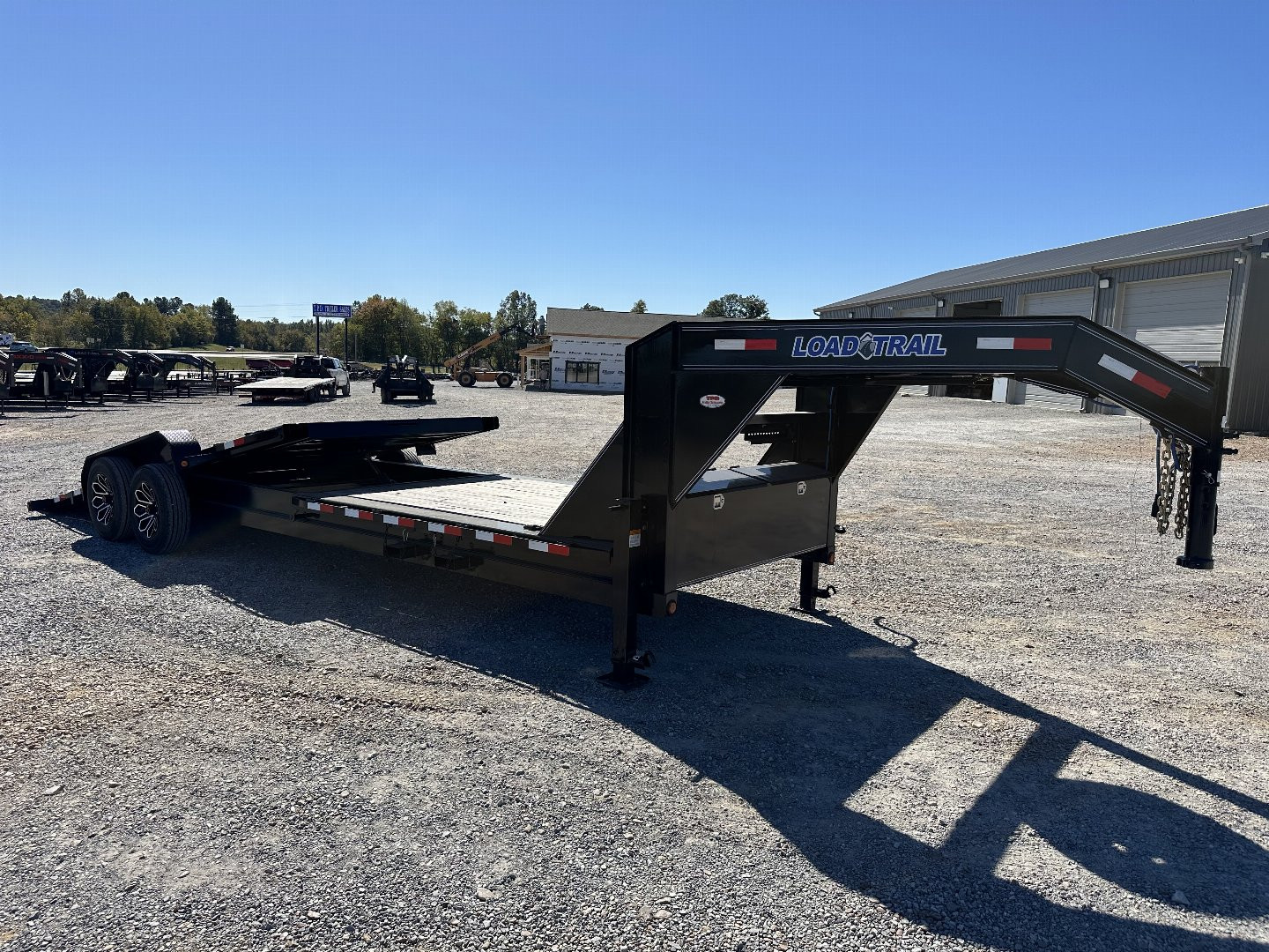 Used 2023 Load Trail 83"X26' 16K Gooseneck Tilt Trailer