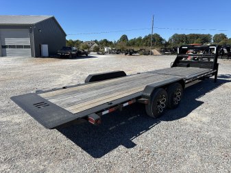 Used 2023 Load Trail 83"X26' 16K Gooseneck Tilt Trailer