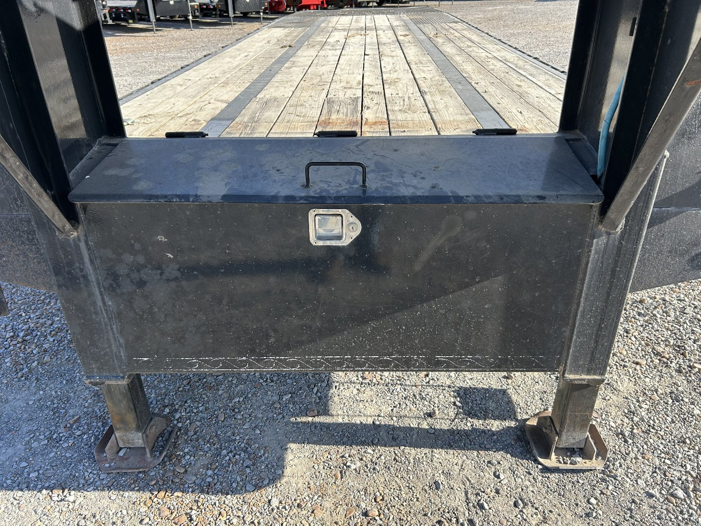 Used 2018 Load Trail 102"X34' 22K Hyd Dove Gooseneck Trailer