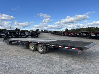 Used 2018 Load Trail 102"X34' 22K Hyd Dove Gooseneck Trailer