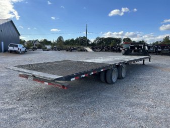 Used 2018 Load Trail 102"X34' 22K Hyd Dove Gooseneck Trailer