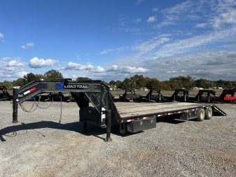 Used 2018 Load Trail 102"X34' 22K Hyd Dove Gooseneck Trailer