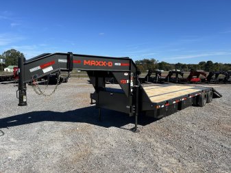 New 2025 MAXXD 32' x 102" 30k Hyd Dove Gooseneck Trailer
