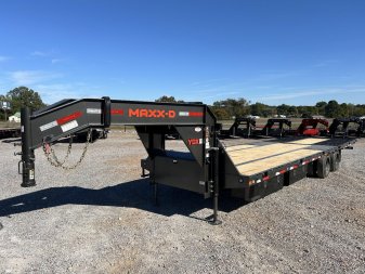 New 2025 MAXXD 32' x 102" 30k Hyd Dove Gooseneck Trailer
