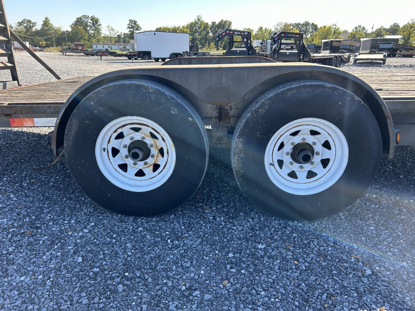 Used 2003 Load Trail 83" x 20' 14k Gooseneck Equipment Trailer