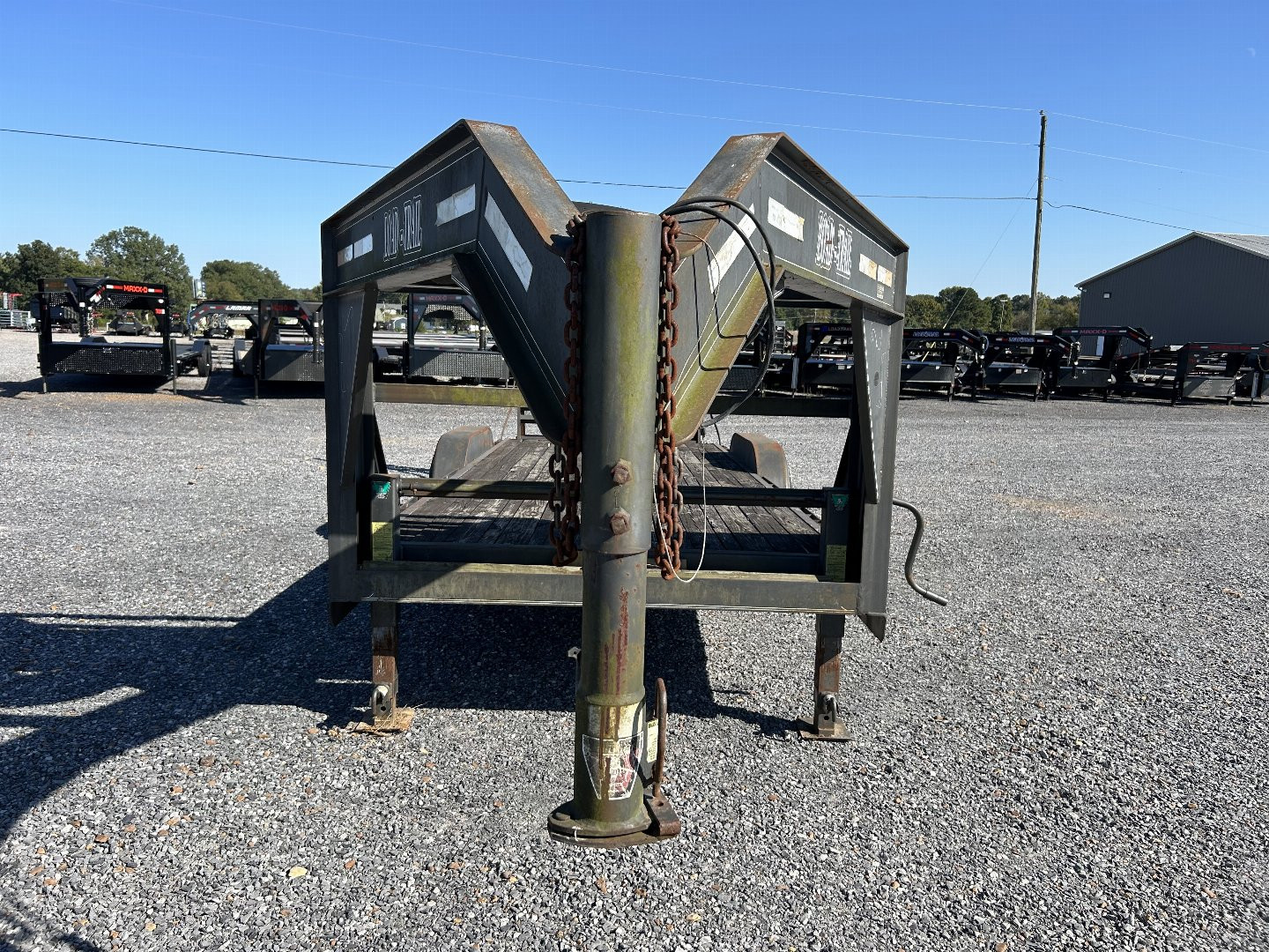 Used 2003 Load Trail 83" x 20' 14k Gooseneck Equipment Trailer