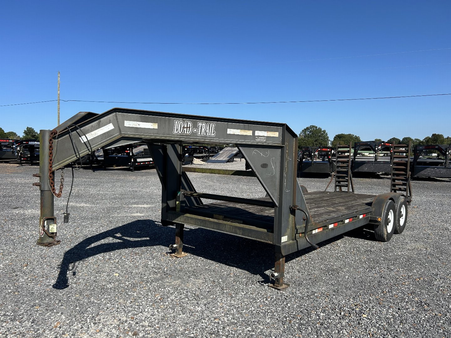 Used 2003 Load Trail 83" x 20' 14k Gooseneck Equipment Trailer