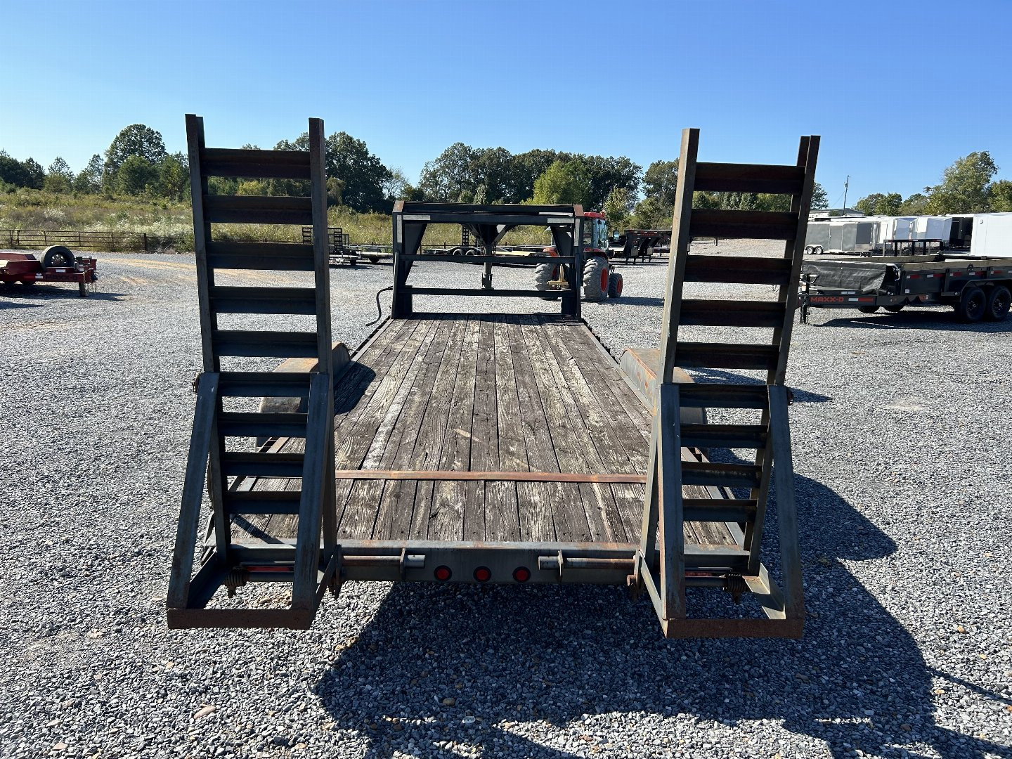 Used 2003 Load Trail 83" x 20' 14k Gooseneck Equipment Trailer