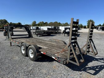 Used 2003 Load Trail 83" x 20' 14k Gooseneck Equipment Trailer