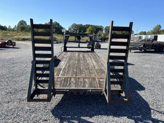 Used 2003 Load Trail 83" x 20' 14k Gooseneck Equipment Trailer